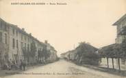 38 Isere / CPA FRANCE 38 "Saint Alban du Rosier, route nationale"