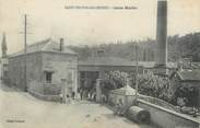 38 Isere / CPA FRANCE 38 "Saint Victor de Cessieu, usine Mortier"