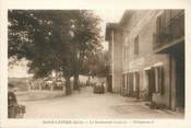 38 Isere / CPA FRANCE 38 "Saint Lattier, le restaurant Caillat"