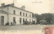 38 Isere / CPA FRANCE 38 "Saint Marcellin, la gare"