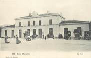 38 Isere / CPA FRANCE 38 "Saint Marcellin, la gare "