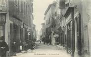 38 Isere / CPA FRANCE 38 "Saint Marcellin, la grande rue"