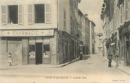 38 Isere / CPA FRANCE 38 "Saint Marcellin, grande rue"