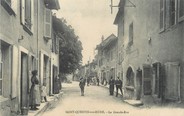 38 Isere / CPA FRANCE 38 "Saint Quentin en Isère, la grande rue"