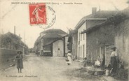 38 Isere / CPA FRANCE 38 "Saint Simeon de Bressieux, nouvelle avenue"