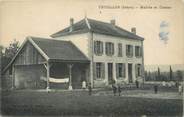 38 Isere / CPA FRANCE 38 "Thuellin, mairie et école"