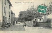 38 Isere / CPA FRANCE 38 "Thuellin, quartier de la place"