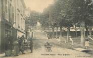 38 Isere / CPA FRANCE 38 "Tullins, place d'Armes "