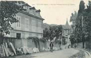 38 Isere / CPA FRANCE 38 "Tullins, rue des maisons neuves et l'église"