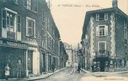 38 Isere / CPA FRANCE 38 "Vizille, rue d'Italie"