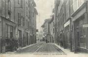 38 Isere / CPA FRANCE 38 "Vizille, la grande rue"