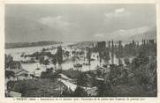 38 Isere / CPA FRANCE 38 "Veurey, inondations du 21 octobre 1928, panorama de la plaine"