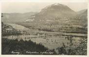 38 Isere / CPSM FRANCE 38 "Veurey, inondations du 21 octobre 1928"