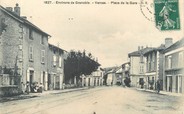 38 Isere / CPA FRANCE 38 "Varces, place de la gare"