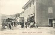 38 Isere / CPA FRANCE 38 "Vourey, route de Valence"