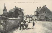 38 Isere / CPA FRANCE 38 "Vaulnaveys le Haut, rue centrale" / CACHET MILITAIRE