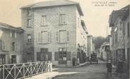 38 Isere / CPA FRANCE 38 "Viriville, rue de la gare"