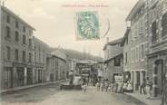 38 Isere / CPA FRANCE 38 "Viriville, place des Buttes"