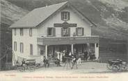 74 Haute Savoie / CPA FRANCE 74 "Tramway d'Annecy à Thônes, route du Col des Aravis"