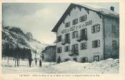 74 Haute Savoie / CPA FRANCE 74 "Le Buet, hôtel du Buet et de la gare en hiver"