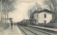 26 DrÔme CPA FRANCE 26 "Saulce sur Rhône, la gare" / TRAIN