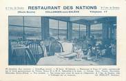 74 Haute Savoie / CPA FRANCE 74 "Collonges sous Salève, restaurant des Nations"