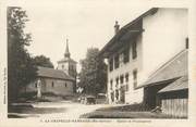 74 Haute Savoie / CPA FRANCE 74 "La Chapelle Rambaud, église et fromagerie"