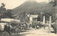 74 Haute Savoie / CPA FRANCE 74 "Cusy, au pont de l'abîme"