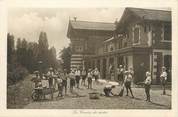 74 Haute Savoie / CPA FRANCE 74 "Chens, le Chantier, oeuvre sociale, les corvées du matin"