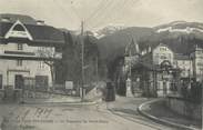 74 Haute Savoie / CPA FRANCE 74 "Le Fayet, le tramway du Mont Blanc"