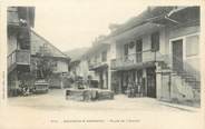 74 Haute Savoie / CPA FRANCE 74 "Menthon Saint Bernard, place de l'église"