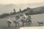 74 Haute Savoie / CPA FRANCE 74 "Salève, en route pour les treize arbres" / ANE