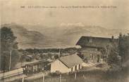 74 Haute Savoie / CPA FRANCE 74 "Le Salève, vue sur le massif du Mont Blanc"