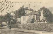 74 Haute Savoie / CPA FRANCE 74 "Saint Cergues, place de la mairie et monuments aux morts"