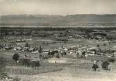 74 Haute Savoie / CPSM FRANCE 74 "Vue panoramique de Douvaine, le lac Léman et le Jura"