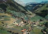 74 Haute Savoie / CPSM FRANCE 74 "Grand Bornand, vue générale et le col de la Colombière"