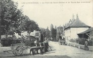 38 Isere / CPA FRANCE 38 "Les Avenières, le pont de Saint Didier et la route des Avenières"