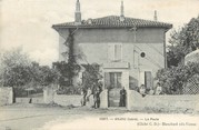 38 Isere / CPA FRANCE 38 "Anjou, la poste"