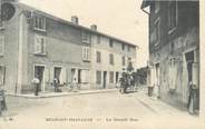 38 Isere / CPA FRANCE 38 "Belmont Chavanoz, la grande rue"