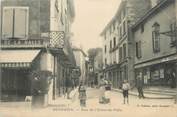 38 Isere / CPA FRANCE 38 "Bourgoin, rue de l'hôtel de ville"