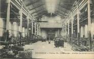 38 Isere / CPA FRANCE 38 "Bourgoin, Usine Ch. Diéderichs, atelier de construction"