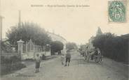 38 Isere / CPA FRANCE 38 "Bourgoin, route de Grenoble, quartier de la Calabre"