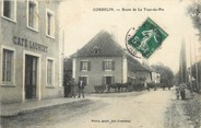 38 Isere / CPA FRANCE 38 "Corbelin, route de la Tour du Pin"