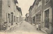 38 Isere / CPA FRANCE 38 "Chanas, la grande rue"