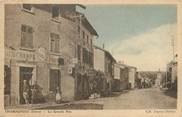 38 Isere / CPA FRANCE 38 "Chamagnieu, la grande rue"