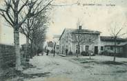 38 Isere / CPA FRANCE 38 "Chaumont, la place"