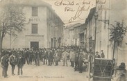 38 Isere / CPA FRANCE 38 "Chatonnay, place de l'église et grande rue"