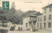 38 Isere / CPA FRANCE 38 "Chatonnay, la place"