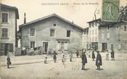 38 Isere / CPA FRANCE 38 "Chatonnay, place de la Bascule"