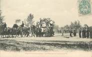 38 Isere / CPA FRANCE 38 "Camp de Chambaran, les fêtes après le concours de tir"